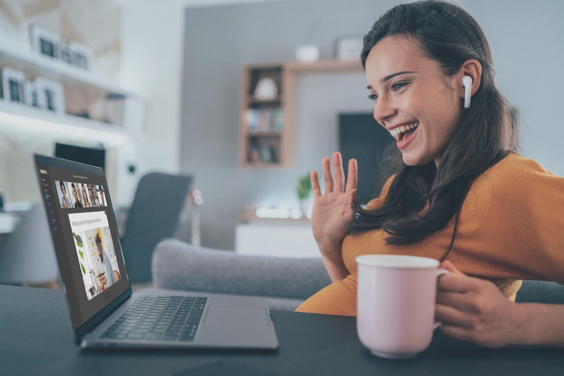 Moderne Büroumgebung für professionelle Kommunikation